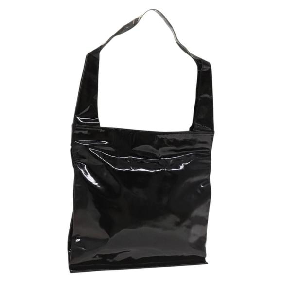 GUCCI Shoulder Bag Patent leather Black 002 1817 0402 Auth 130176 - Picture 1 of 16